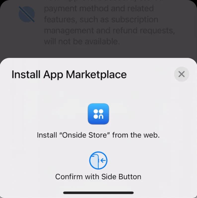 Confirm installation